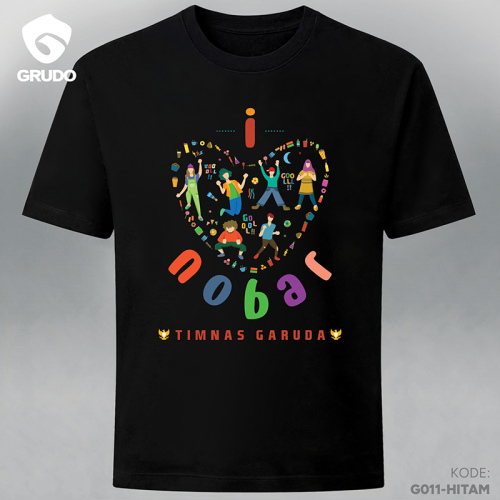 T-shirt 'I Love NoBar' - Ikon hati.